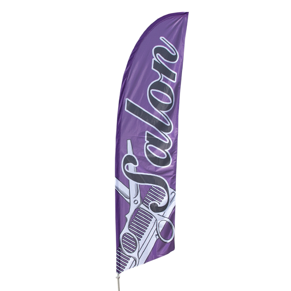 BEAUTY SALON SWOOPER FLAG Advertising Sign Feather Flutter Bow Banner 
