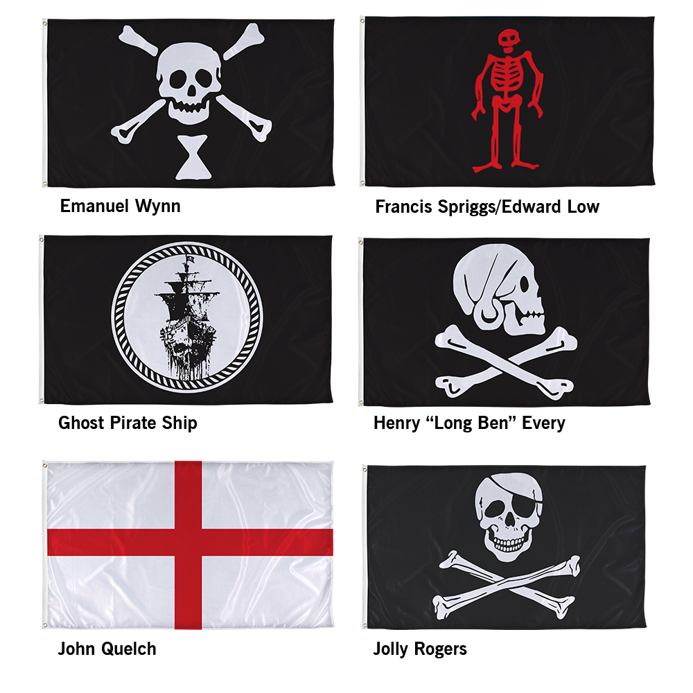 Set 6285 10040 6290 6289 Drapeau LEGO Pirates flag with Jolly Roger 2335p30 