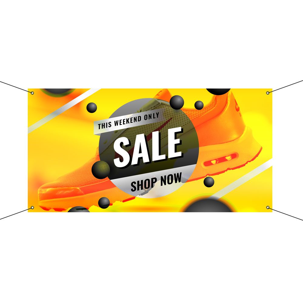 Clearance Sale Advertising Vinyl Banner Sign Retail Mega  Discount Store Shop : Office Products