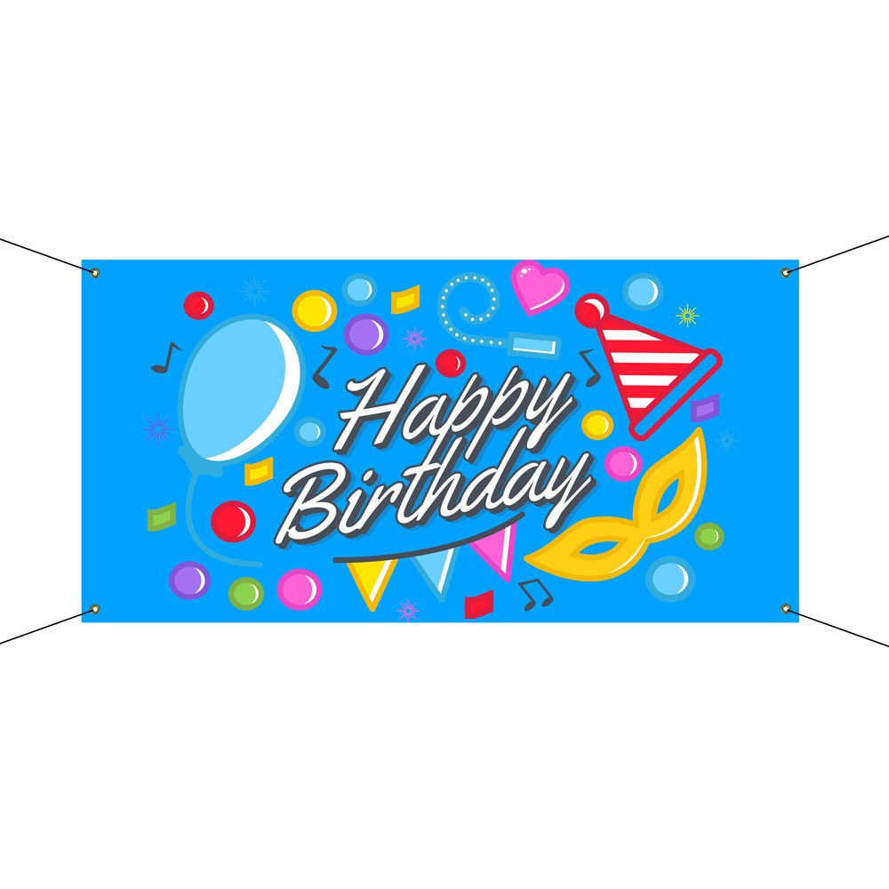 Personalised Female Lady Women Name Birthday PVC Banners Outdoor Indoor Printed 
