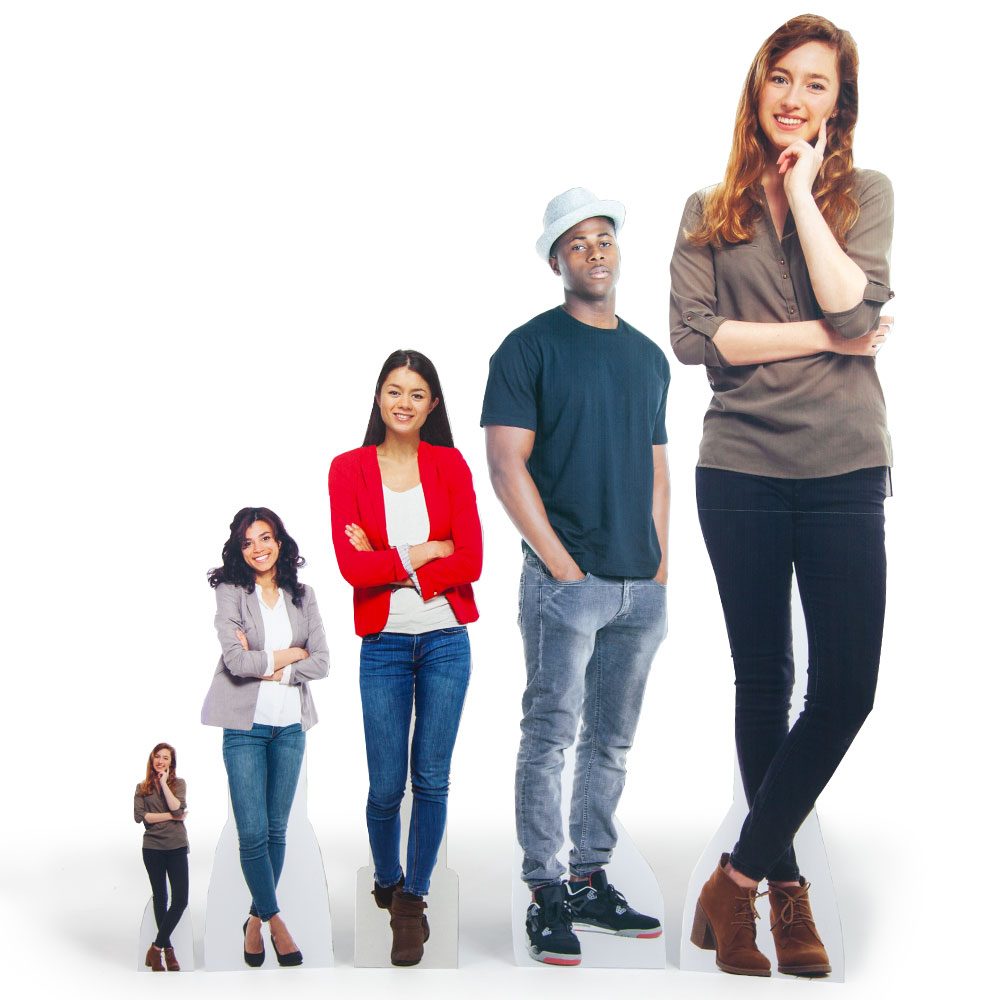 Custom Cardboard Cutouts, Life Size Standees