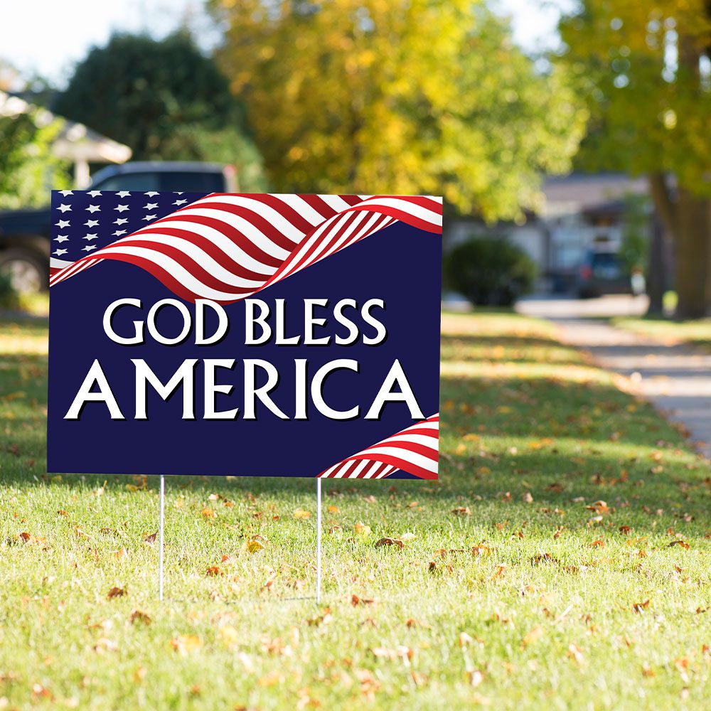 GOD BLESS TEXAS Full Color Banner Sign NEW Best Quality for the $$$ USA 