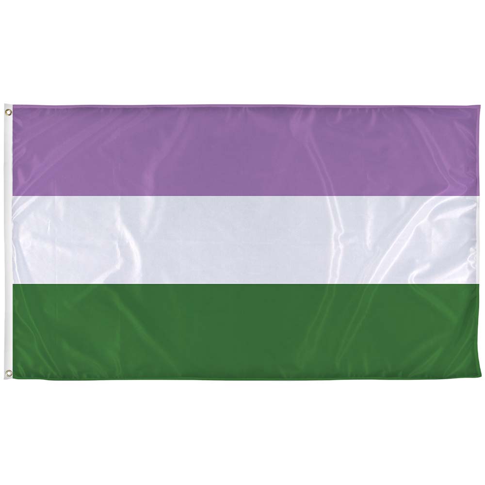 Flag 150cm x 90cm Genderqueer Pride 5ft x 3ft 
