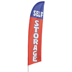 Self Storage Feather Flag Kit