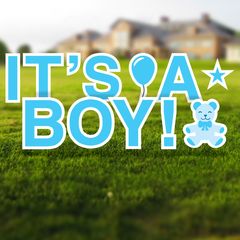 It's a Boy Yard Signs