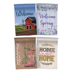 Spring Garden Flags