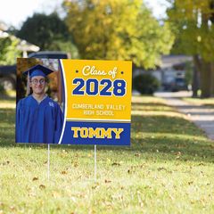 Graduation Yard Sign with Picture