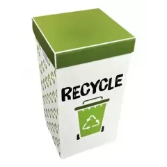 Cardboard Trash Can