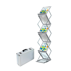 collapsible brochure holder