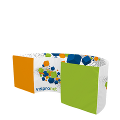 Semi Donut Display Bench