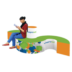 Seating Set - The Curl with Cylinders