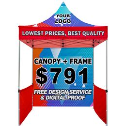 6.5x6.5 All Over Print Tent