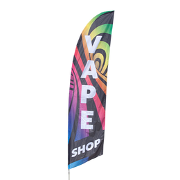 Vape Shop feather flag