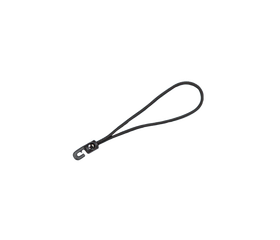 Black Bungee Cord Loop with PVC Hook