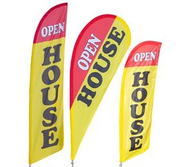 Open House Feather Flag Kit
