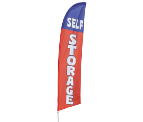 Self Storage Feather Flag Kit