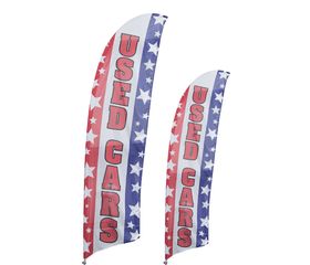 Used Cars Feather Flag Kit