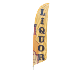 Liquor Feather Flag Kit
