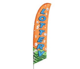 Lottery Feather Flag Kit