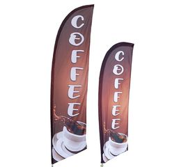Coffee Feather Flag Kit
