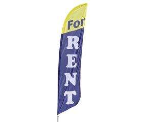 For Rent Feather Flag Kit