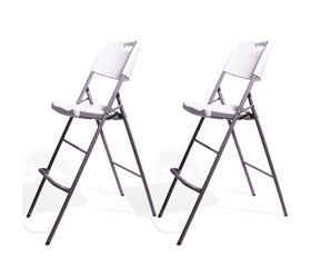 Counter height folding chairs