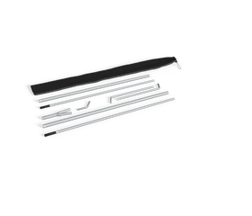 Crystal Flag Pole Set