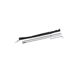 Rectangular Flag with Banner Arm Pole Set