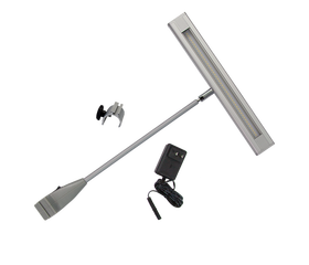 Silver 16W LED Wide Light for Banner Stands