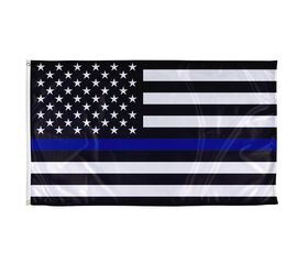 Thin Blue Line Flag