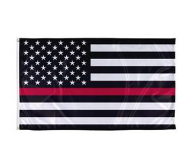Thin Red Line Flag