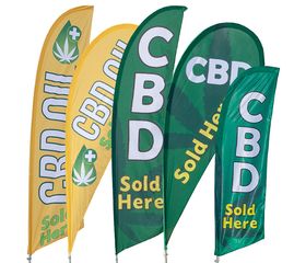 CBD Feather Flag Kit