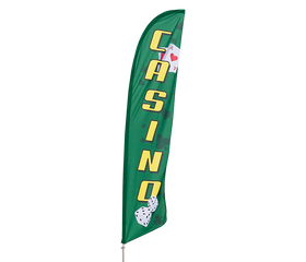 Casino Feather Flag Kit