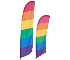 Rainbow Feather Flag Kit