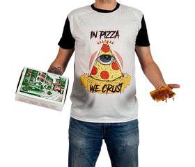 All Over Print Panel T-Shirts