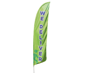 We Deliver Feather Flag Kit