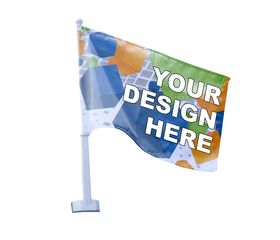 Sublimated Car Flags