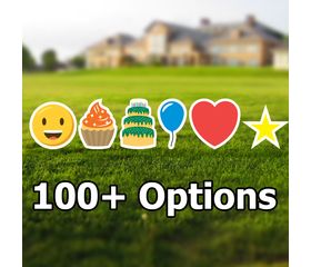 Emoji Yard Signs