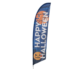 Happy Halloween Feather Flag