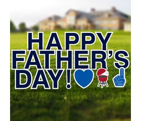 Happy Father's Day Signs