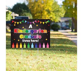 Kindergarten Graduation Sign