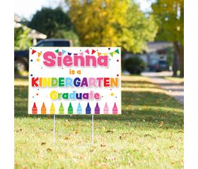 Elementary School Graduation Yard Sign