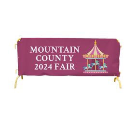 Custom Barricade Covers