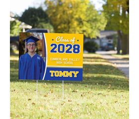 Graduation Yard Sign with Picture