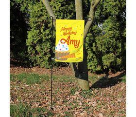 Happy Birthday Garden Flag