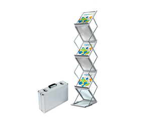 collapsible brochure holder