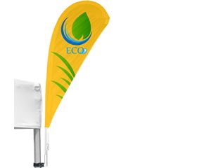 90° Tent Feather Flag