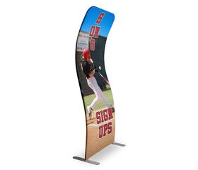 Cuved Stretch Banner Stand