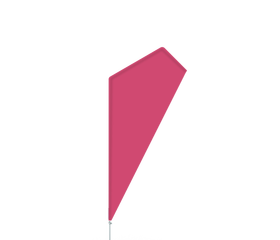 Solid Color Razor Flag Kit