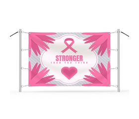 In-Ground Banner Post Set with Banner